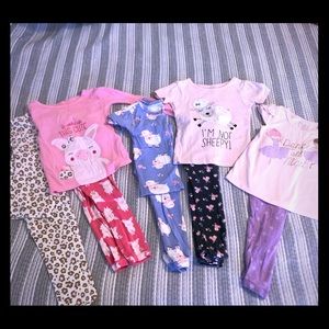 Toddler Pajama sets.